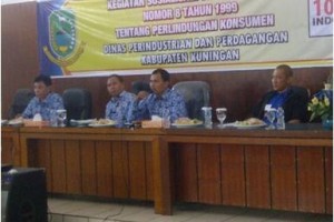 Sosialisasi UU Perlindungan Konsumen.